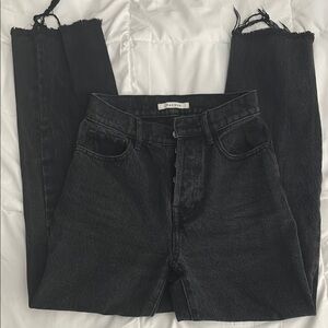 Pacsun Black Denim Straight Leg Jeans